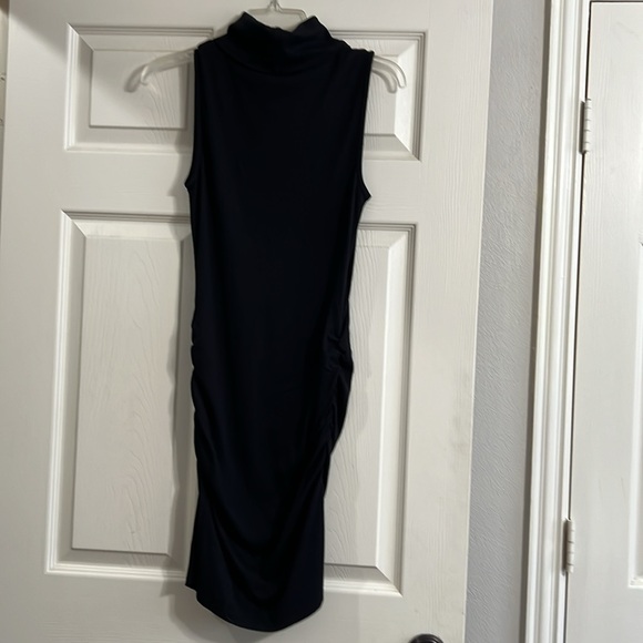 Michael Stars Macy High Neck Ultra Rib Black - Picture 3 of 11